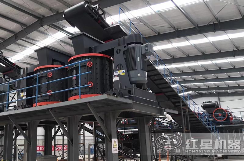 復合式破碎機現場