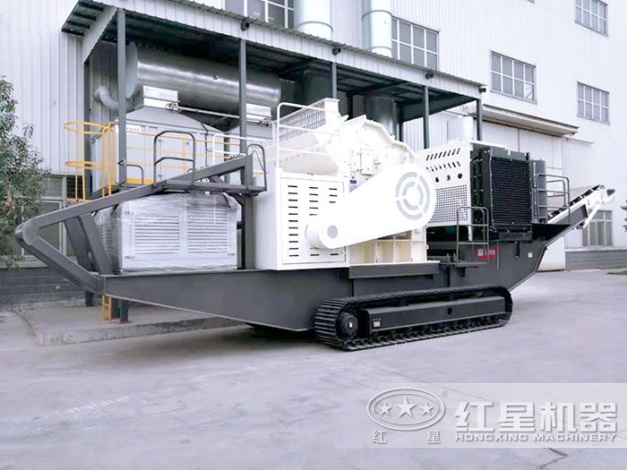 履帶移動碎沙機 履帶移動碎沙機