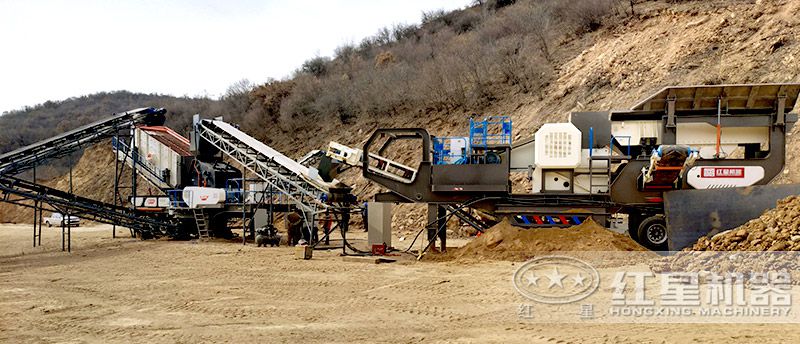 移動(dòng)式機(jī)制砂生產(chǎn)線(兩臺(tái)移動(dòng)破聯(lián)合配置) 移動(dòng)式機(jī)制砂生產(chǎn)線(兩臺(tái)移動(dòng)破聯(lián)合配置)