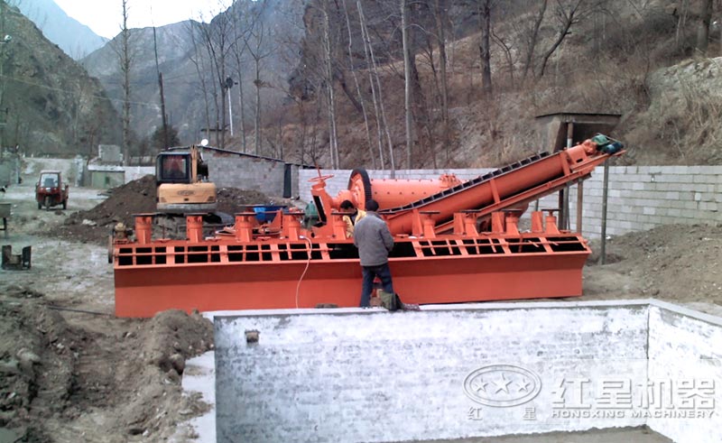 中型浮選機客戶現場圖