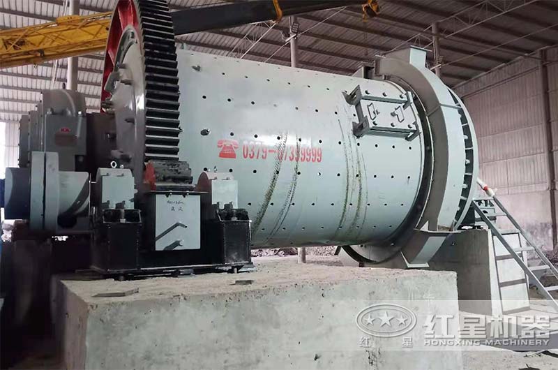 球磨機現場 球磨機現場