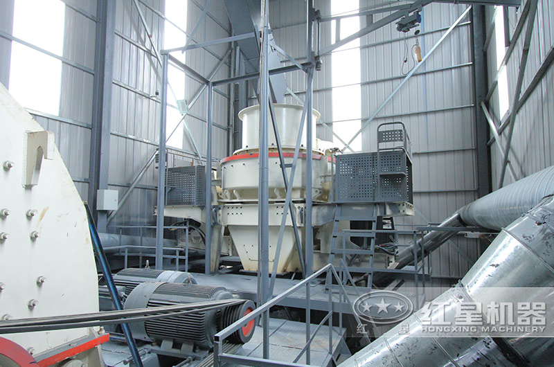 登封制砂現場 登封制砂現場