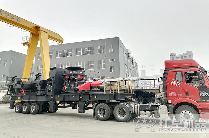 移動式破碎站發貨