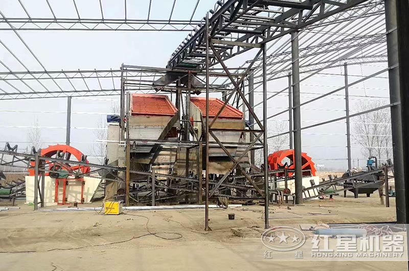 大型水洗沙機(jī)器現(xiàn)場(chǎng)實(shí)拍 大型水洗沙機(jī)器現(xiàn)場(chǎng)實(shí)拍