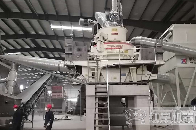 信陽時(shí)產(chǎn)80噸石頭破碎生產(chǎn)線