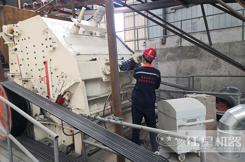 山西時產500噸石灰石破碎生產線