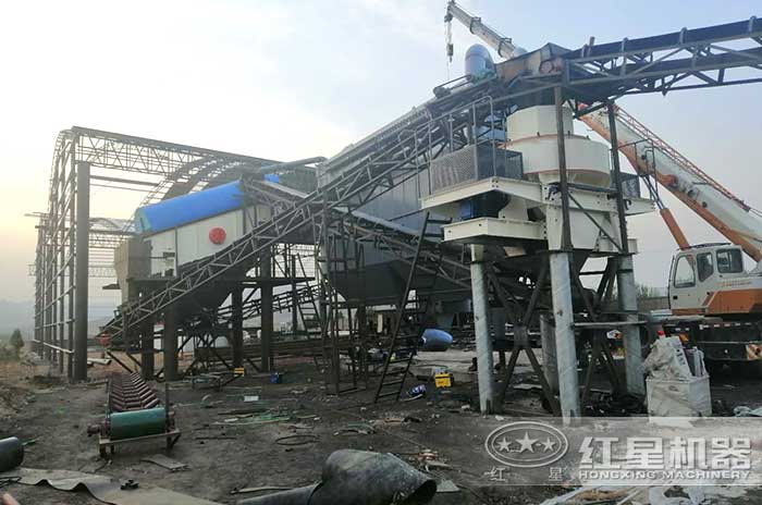 曲陽制砂生產線