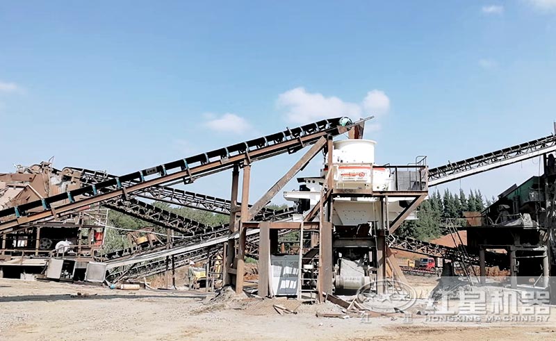 制砂生產(chǎn)線現(xiàn)場 制砂生產(chǎn)線現(xiàn)場