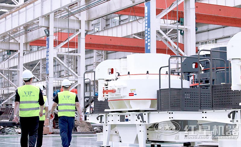 客戶來廠參觀考察制砂設備 客戶來廠參觀考察制砂設備