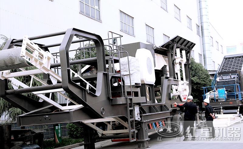 車載移動便攜式破碎機 車載移動便攜式破碎機