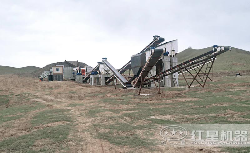 碎石子生產線現場 碎石子生產線現場