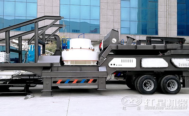 可以移動(dòng)的河卵石制砂機(jī)