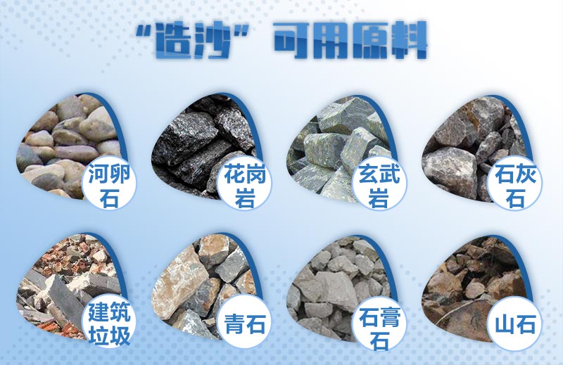 機(jī)制砂原料 機(jī)制砂原料