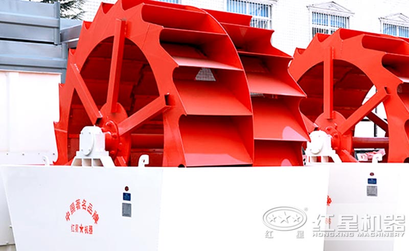 常見的輪斗式水洗砂機