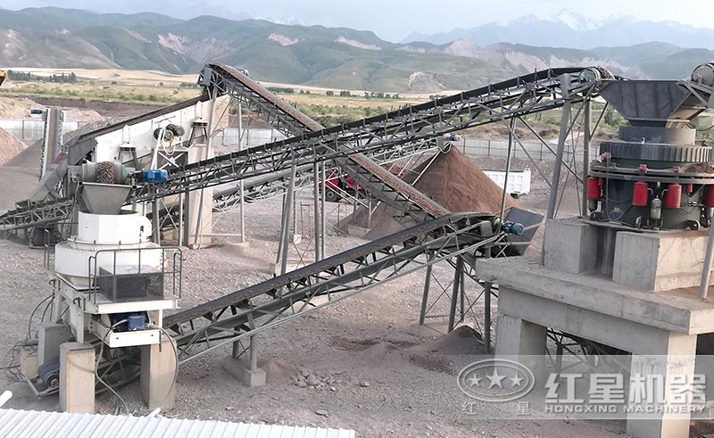 時產(chǎn)300噸的破碎制砂生產(chǎn)線中的沖擊式破碎機以及圓錐式破碎機 時產(chǎn)300噸的破碎制砂生產(chǎn)線中的沖擊式破碎機以及圓錐式破碎機