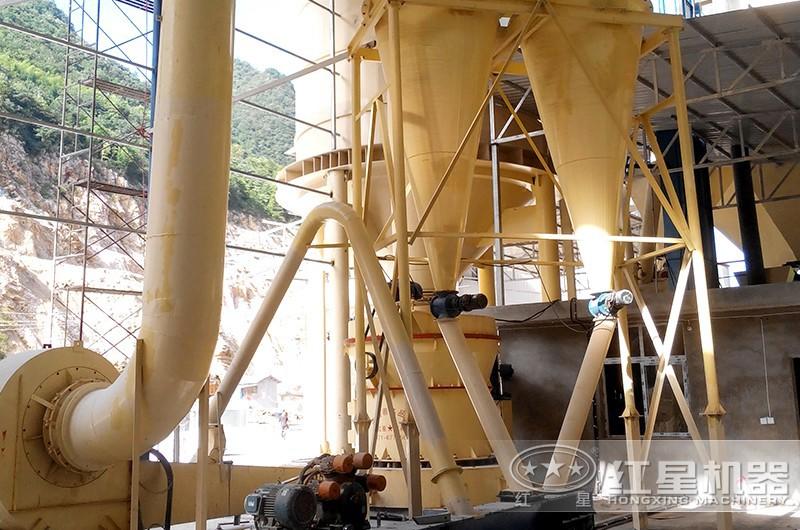 硅石粉生產現場參觀