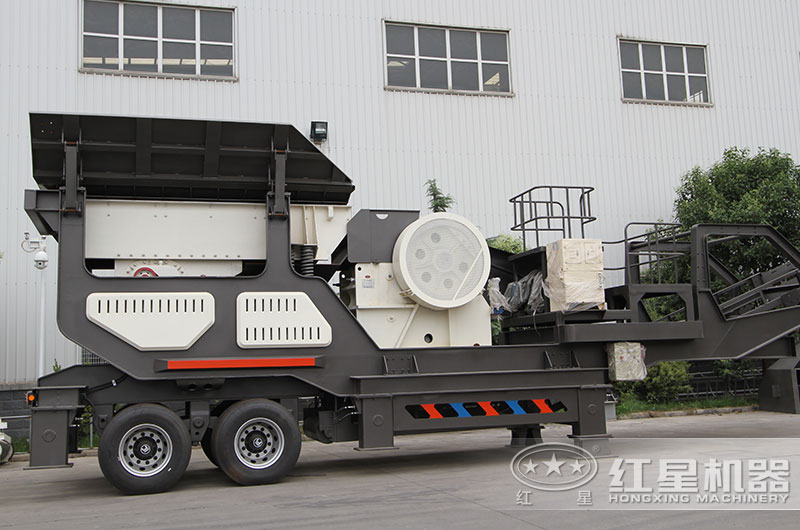 移動輪胎式顎式破碎機