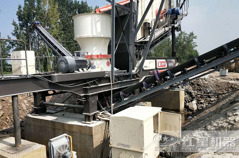 移動輪胎式圓錐式破碎機