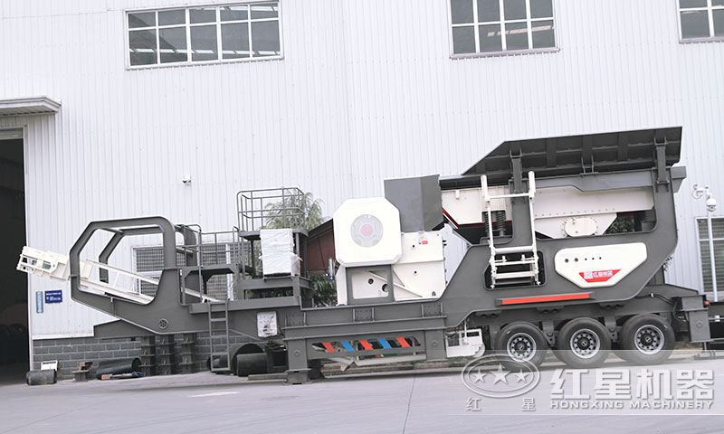 輪胎移動破碎機(jī)