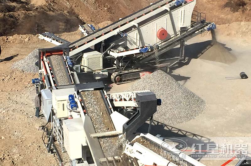 移動式花崗巖生產現場 移動式花崗巖生產現場