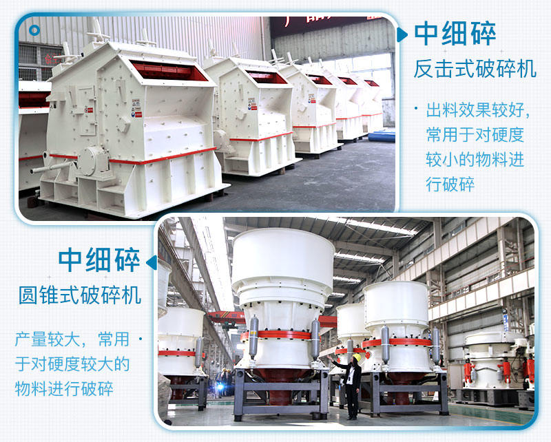 用戶可根據(jù)實際需求來選擇中細碎設(shè)備