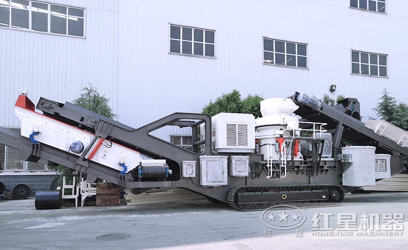 履帶式式移動破碎站廠區圖 履帶式式移動破碎站廠區圖