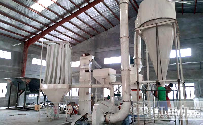 自循環(huán)超細(xì)粉碎機(jī)現(xiàn)場(chǎng)