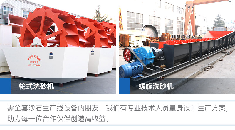沙石分離機種類