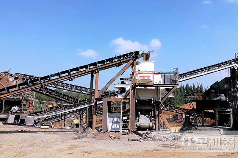 制砂現(xiàn)場實拍 制砂現(xiàn)場實拍