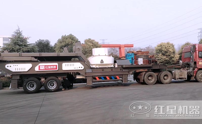 移動式鵝卵石制砂機(jī)械設(shè)備 移動式鵝卵石制砂機(jī)械設(shè)備