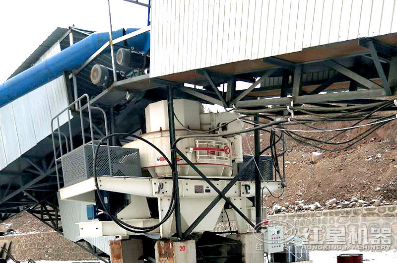 制砂機環保現場