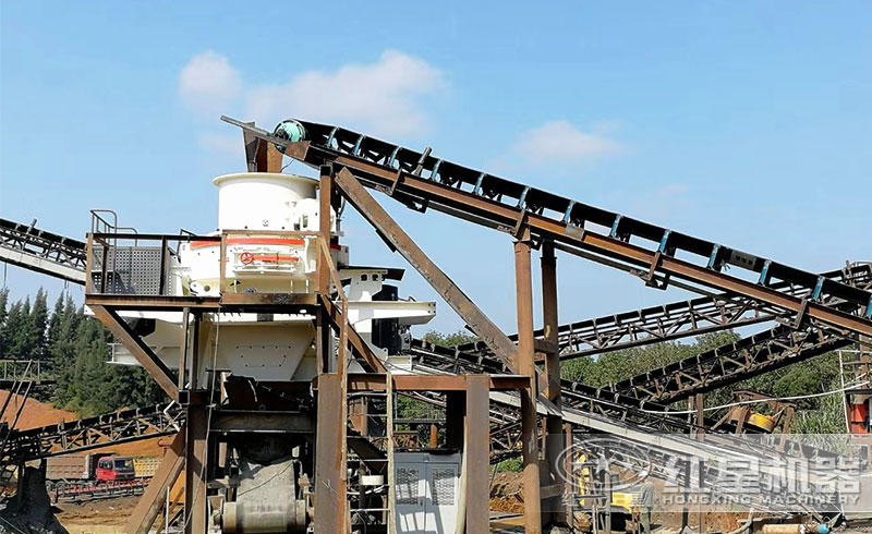 立式制砂機現場 立式制砂機現場
