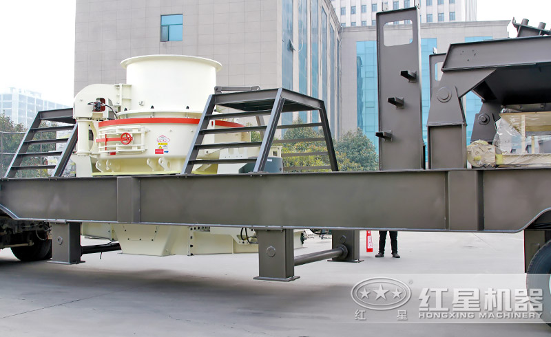 移動(dòng)制砂機(jī)實(shí)拍