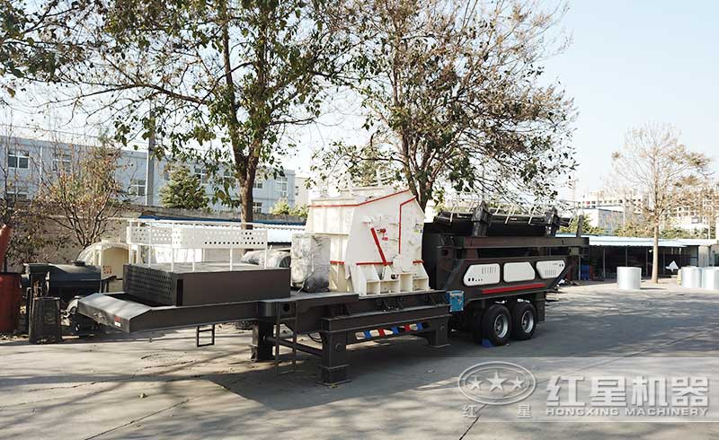 輪胎移動破碎站 輪胎移動破碎站