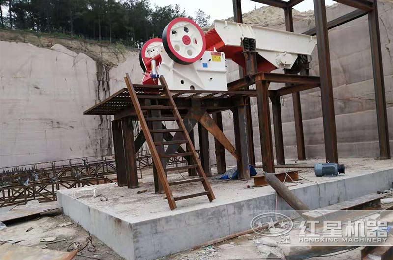 HD德版顎式破碎機現場 HD德版顎式破碎機現場