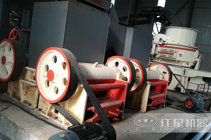 多臺150x750細鄂破滿足時產100噸要求
