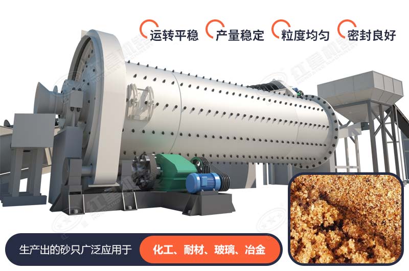 棒磨式制砂機(jī)性能優(yōu)勢(shì) 棒磨式制砂機(jī)性能優(yōu)勢(shì)