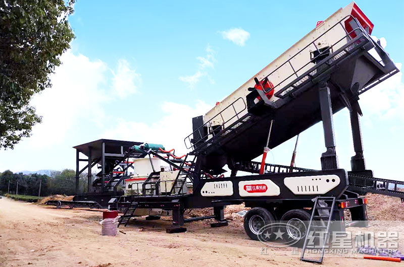 移動(dòng)式制砂機(jī)不用建地基打樁 移動(dòng)式制砂機(jī)不用建地基打樁