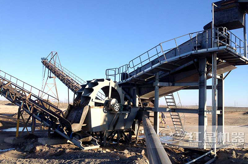 單獨輪式洗砂機 單獨輪式洗砂機