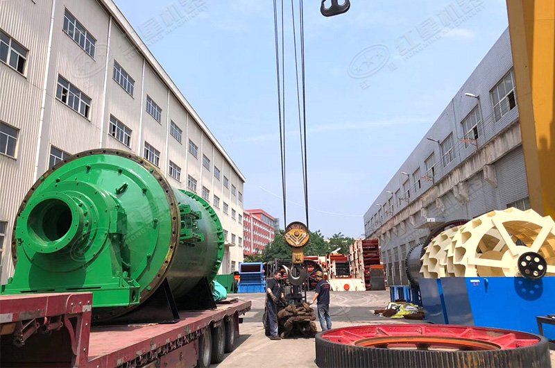 連續2.1x4.5米球磨機發貨 連續2.1x4.5米球磨機發貨