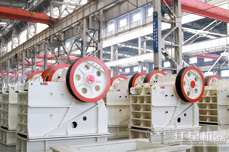 顎式破碎機(jī)成品車間