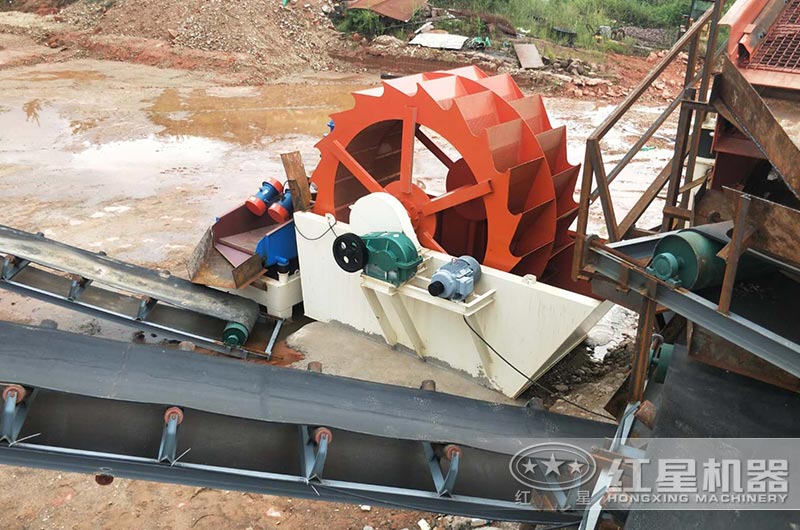 細沙回收一體機現場