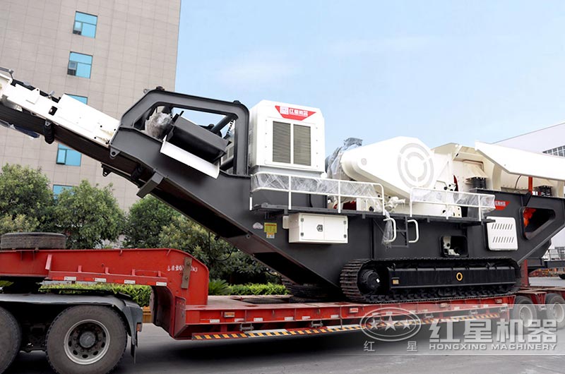 履帶式移動破碎機發貨