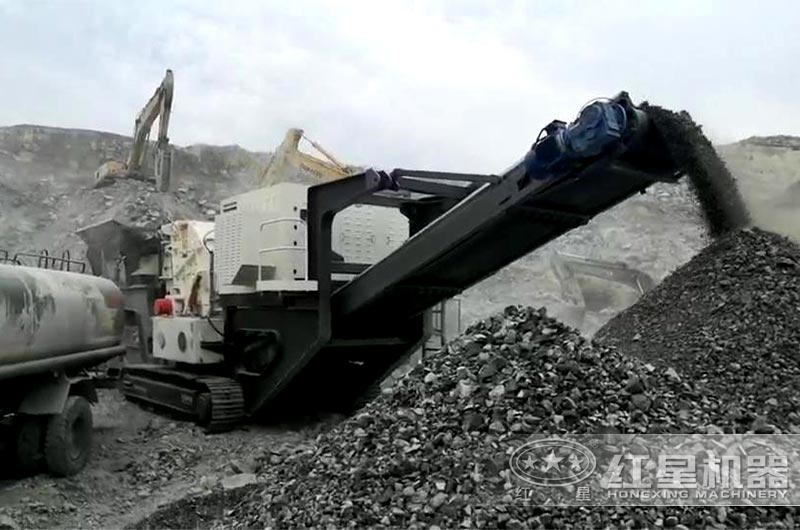 履帶反擊破移動式破碎機