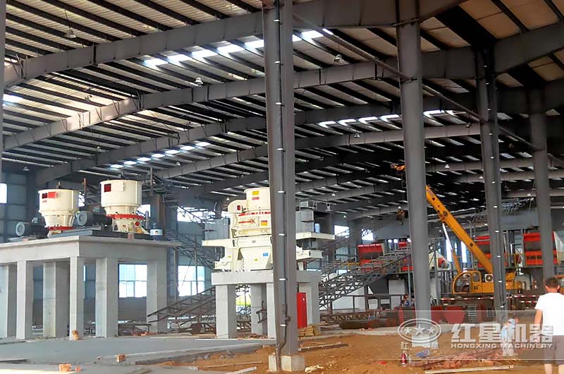 18年新建第三條砂石生產線