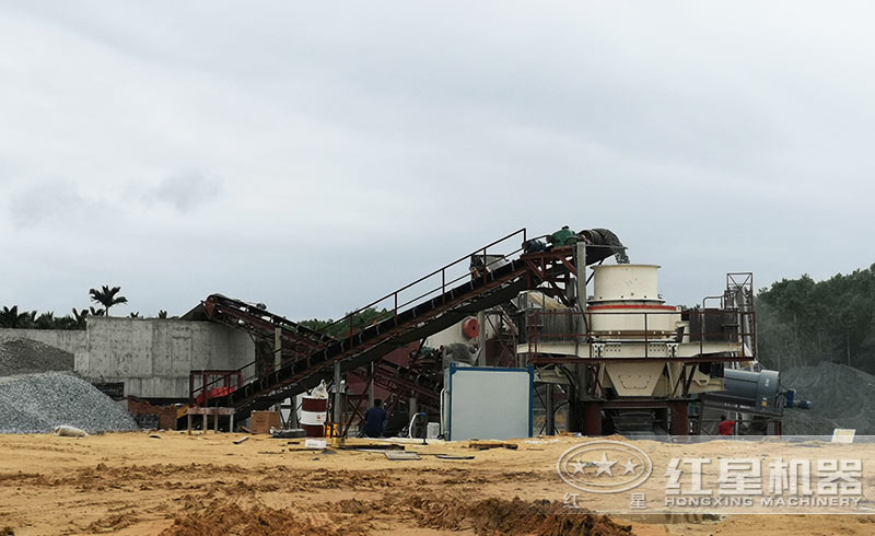 VSI-1140沖擊式破碎機現場實拍 VSI-1140沖擊式破碎機現場實拍