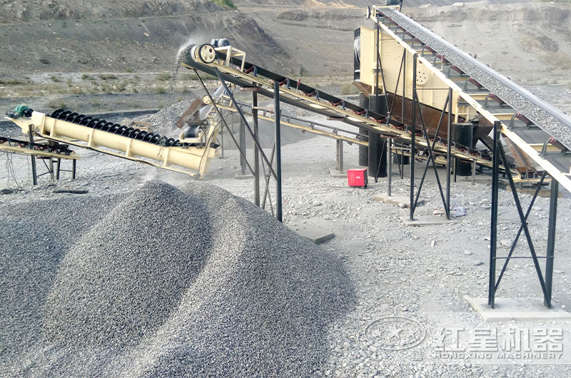 碎石料生產現場 碎石料生產現場