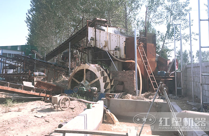 紅星洗砂現場展示 紅星洗砂現場展示