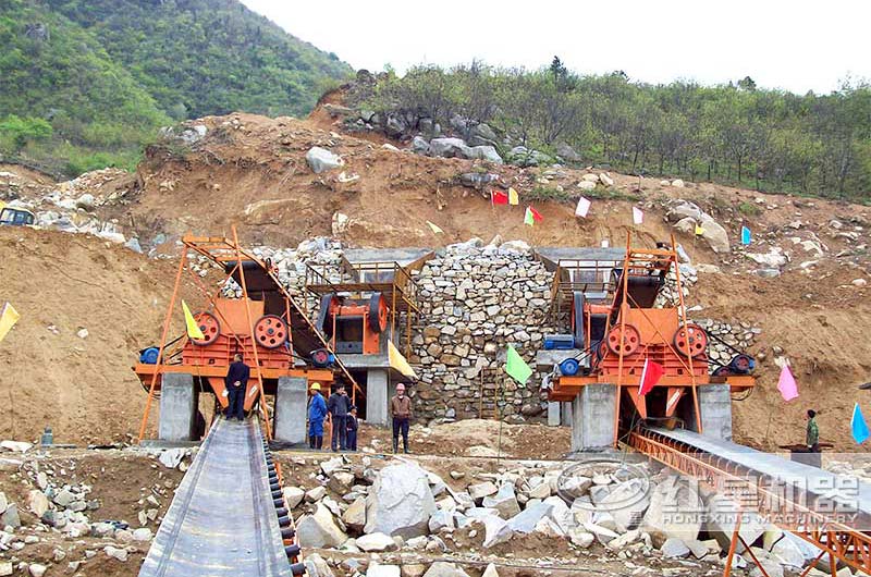 第一套破碎機設備現場