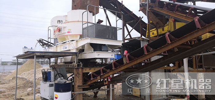 打沙生產(chǎn)現(xiàn)場